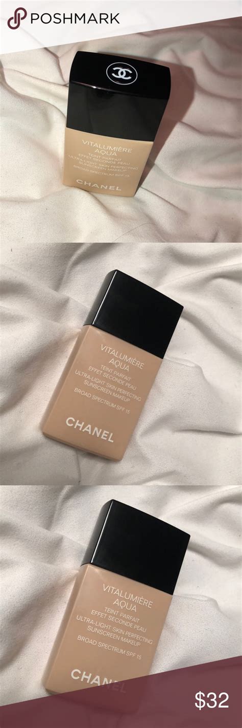 chanel vitalumiere aqua 30|Chanel vitalumiere aqua 10 beige.